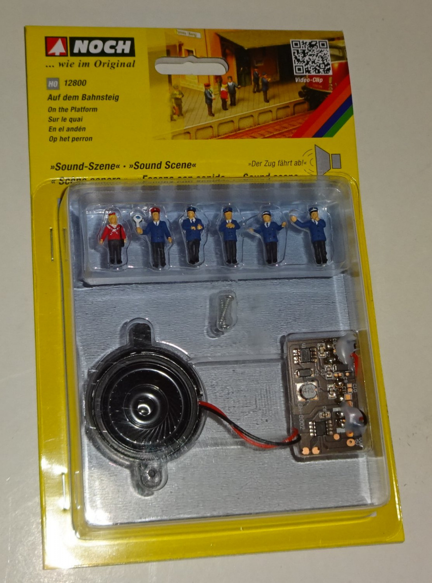 NOCH 12800 H0 Soundszene »Auf dem Bahnsteig«