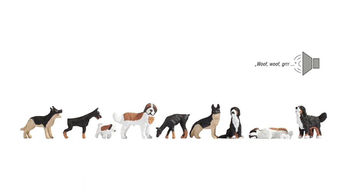NOCH 12852 H0 Soundszene »Hunde«