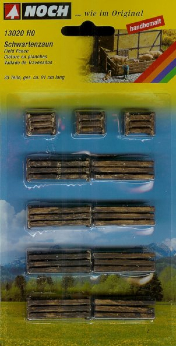 NOCH 13020 H0 Schwartenzaun