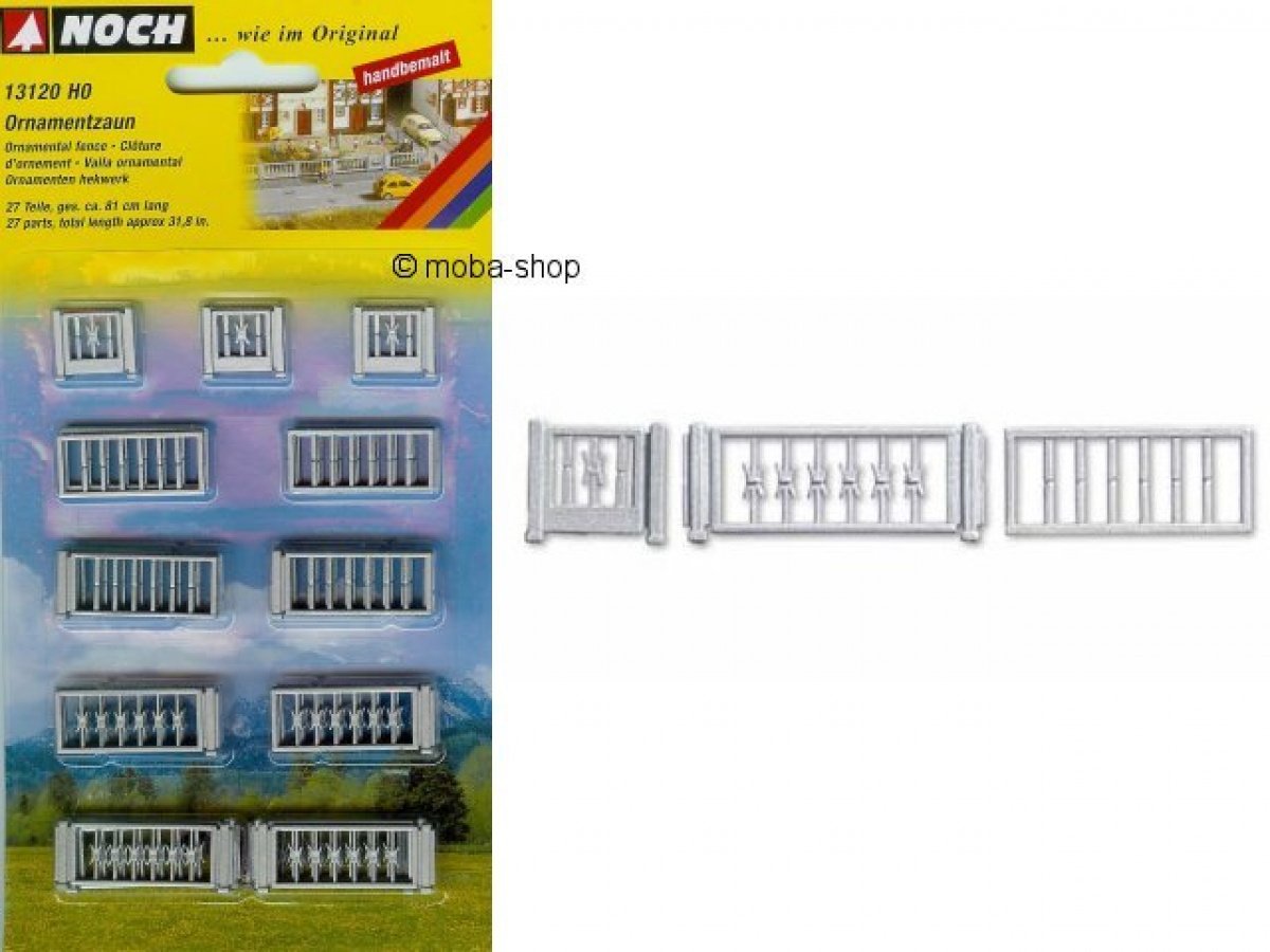 NOCH 13120 H0 Ornamentzaun