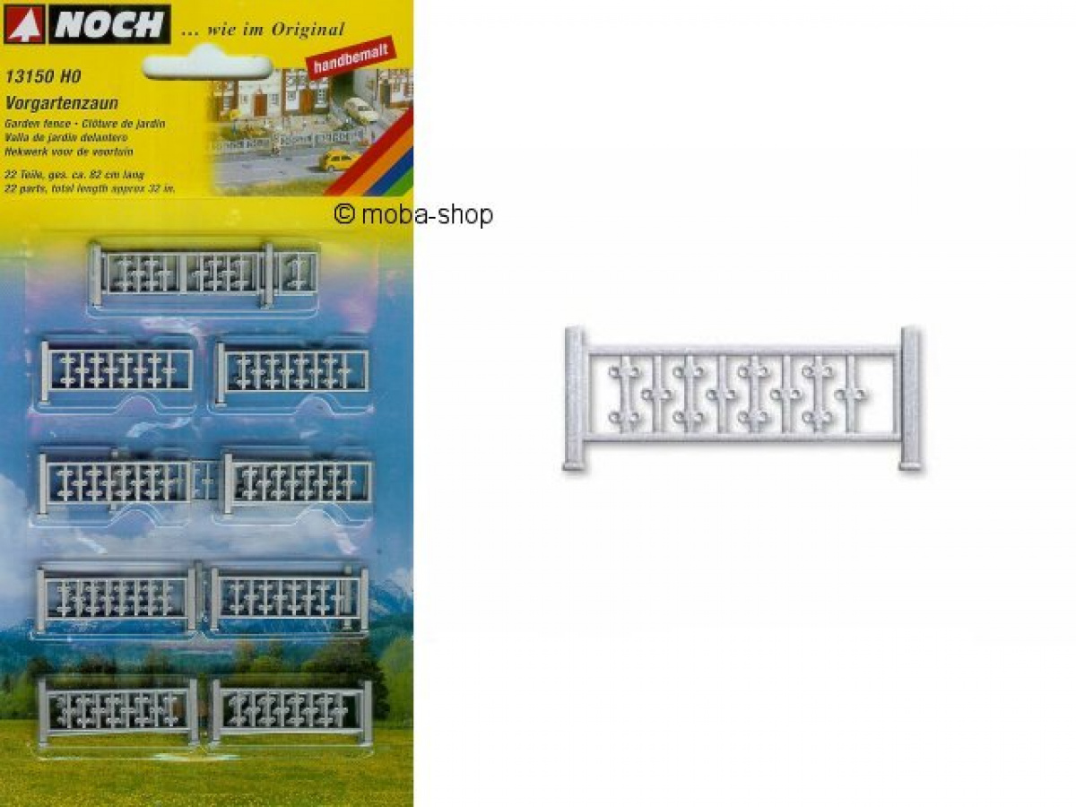 NOCH 13150 H0 Vorgartenzaun
