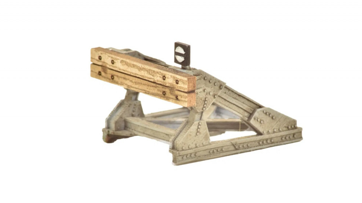 NOCH 13602 H0 3D-minis »Prellbock«, 2 Stück