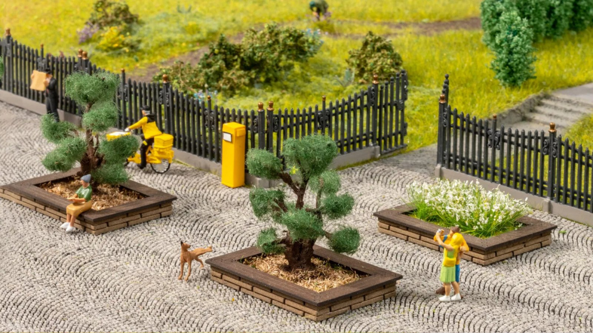NOCH 14105 H0 Laser-Cut minis »Blumeninsel«