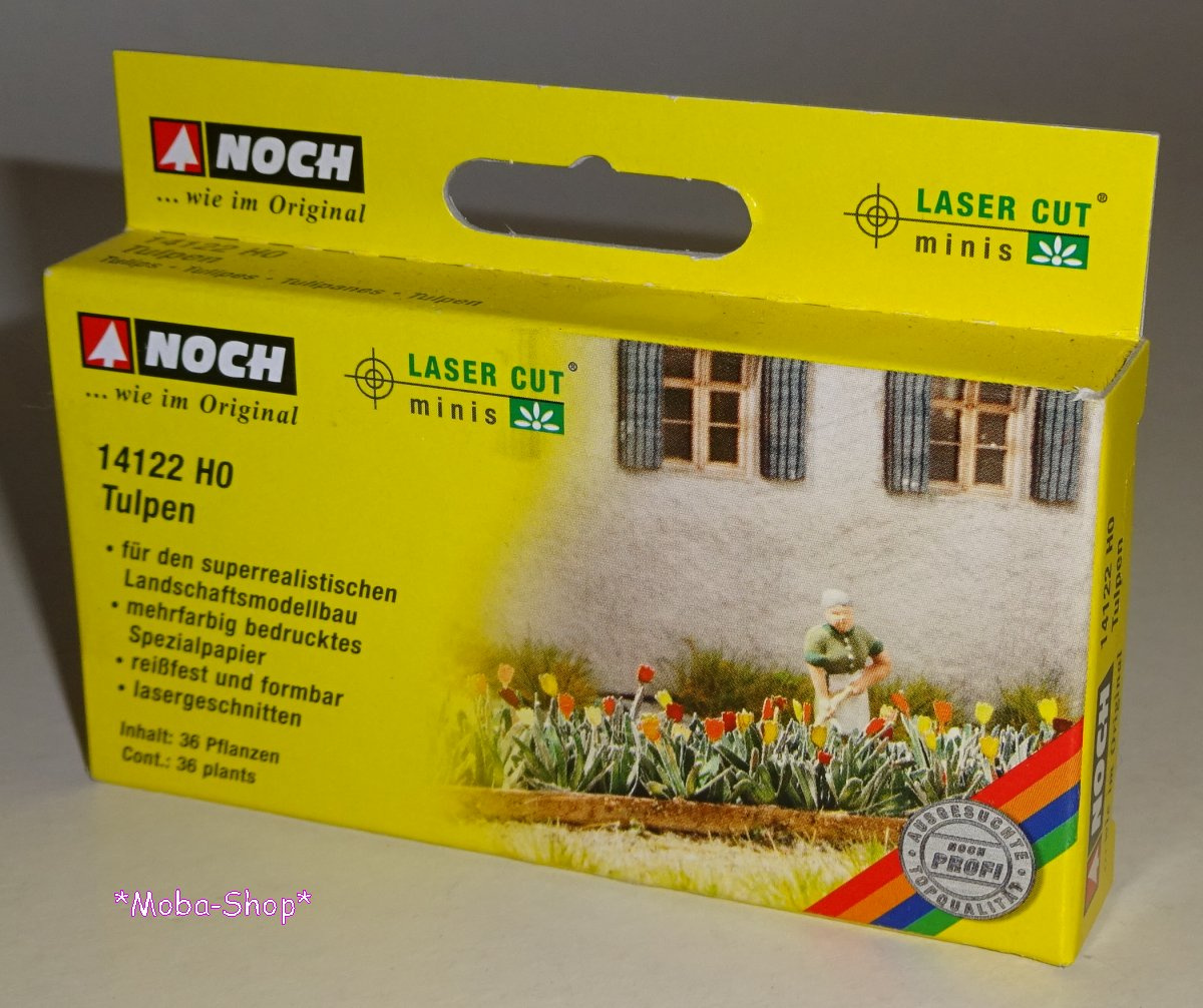 NOCH 14122 H0 LC minis »Tulpen«, 36 Pflanzen