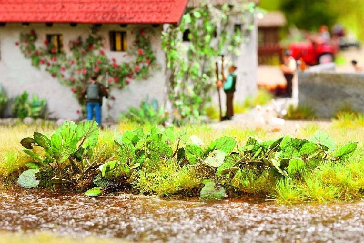 NOCH 14136 H0 LC minis »Pestwurz«, 18 Pflanzen