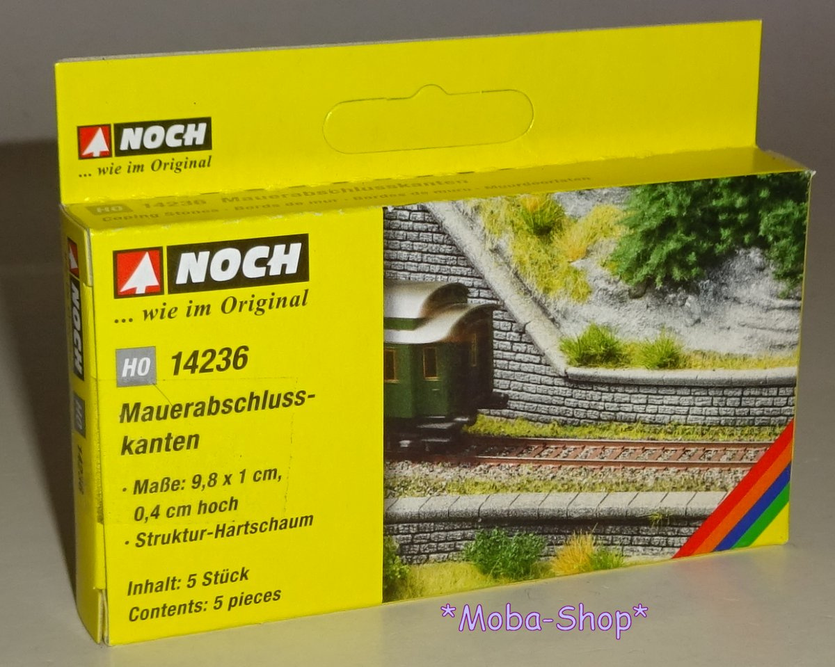 NOCH 14236 H0 Laser-Cut minis »Mauerabschlusskanten«