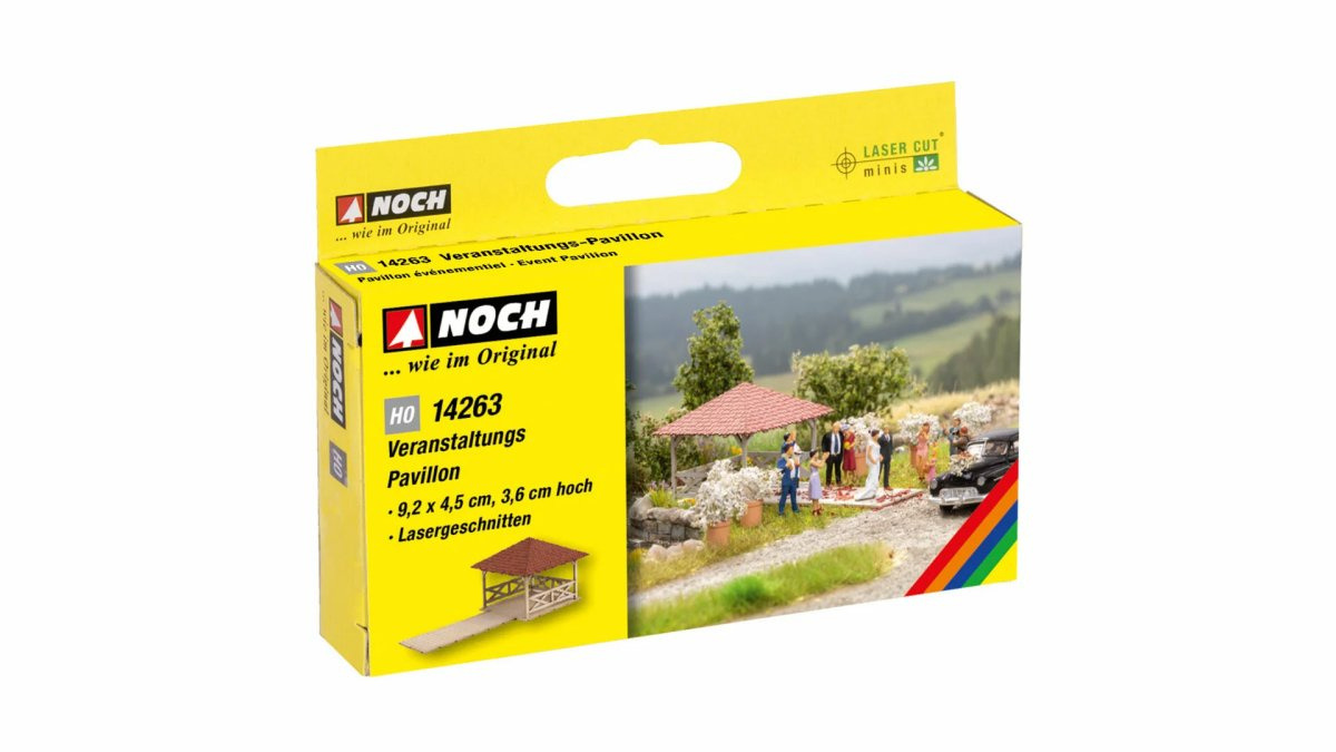 NOCH 14263 H0 LC minis »Veranstaltungs-Pavillon«