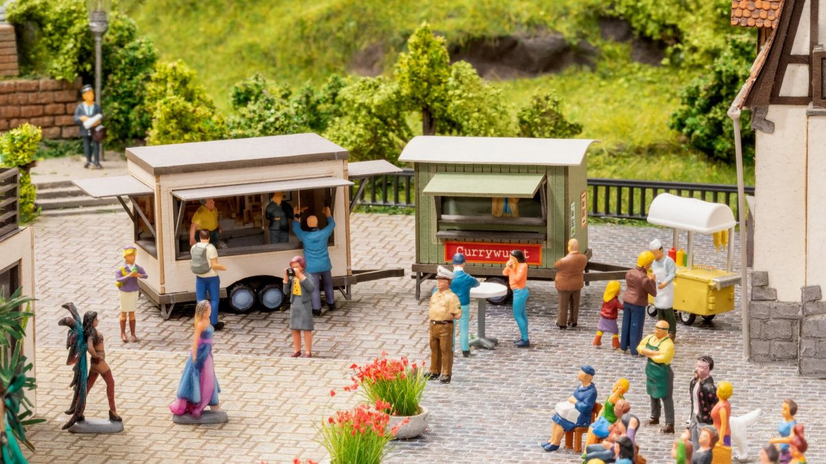 NOCH 14396 H0 LC minis »Mobile Imbissstände«