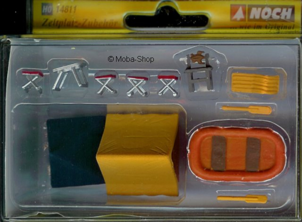 NOCH 14811 H0 Zeltplatz-Zubehör