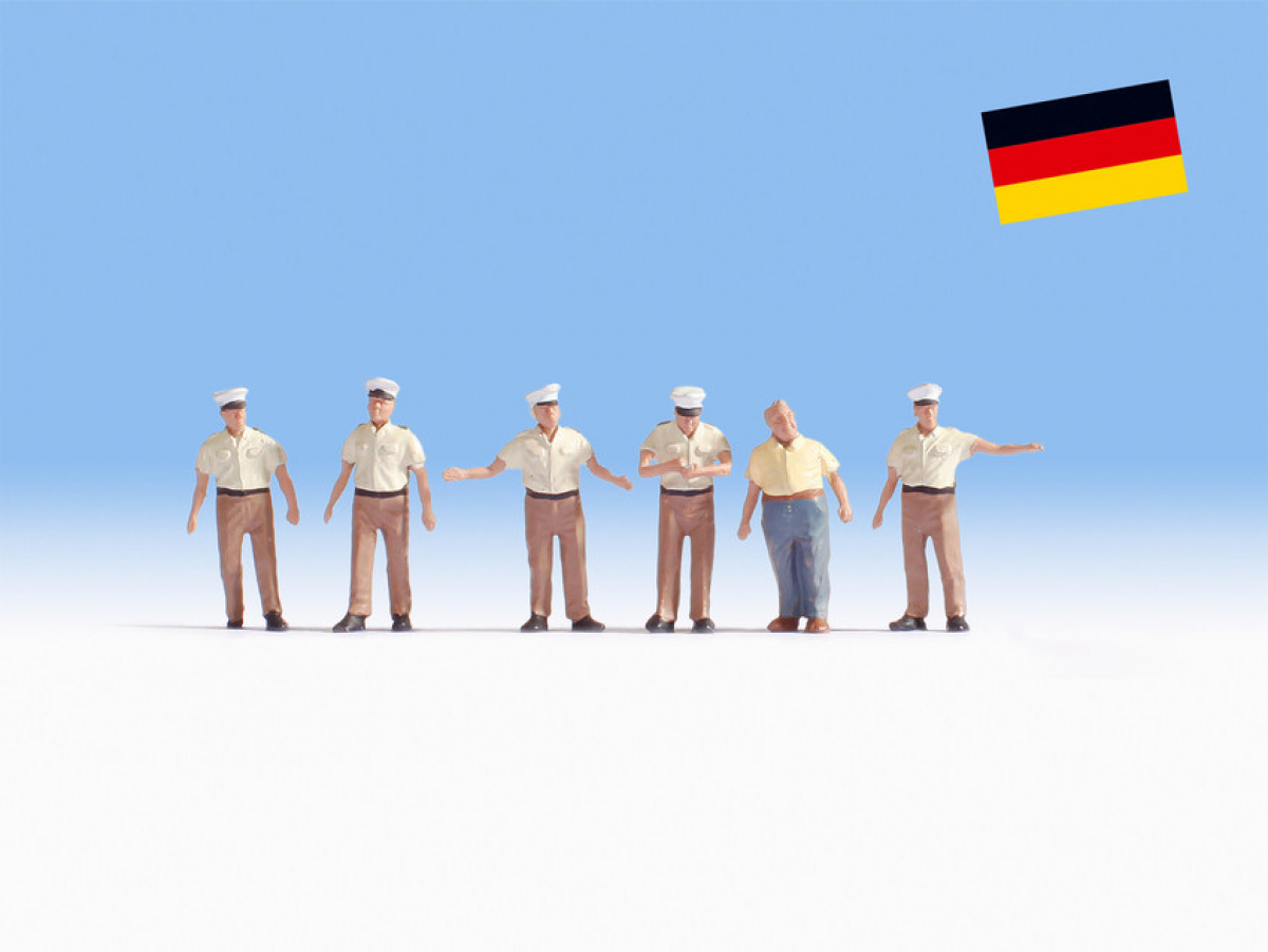 NOCH 15082 H0 Verkehrspolizisten, 6 Figuren