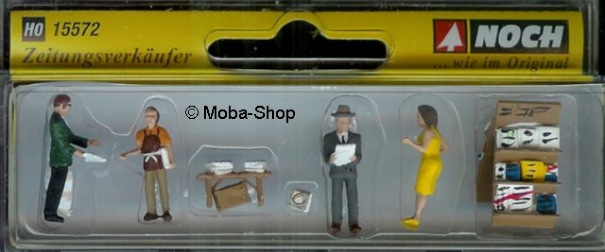 NOCH 15572 H0 Zeitungsverkäufer
