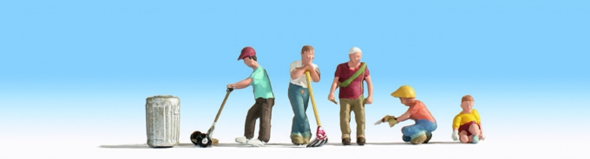 NOCH 15586 H0 Gartenarbeit