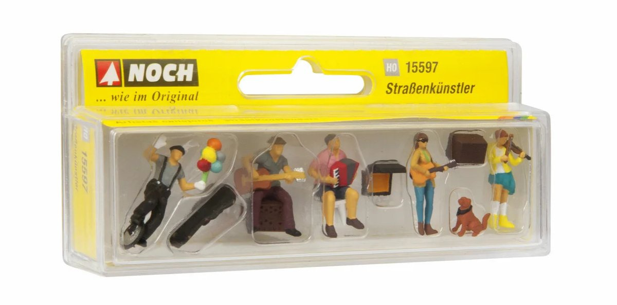 NOCH 15597 H0 Straßenkünstler