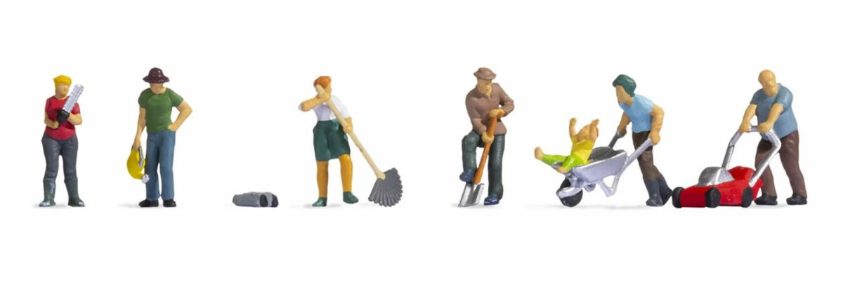 NOCH 15598 H0 Gartenarbeit