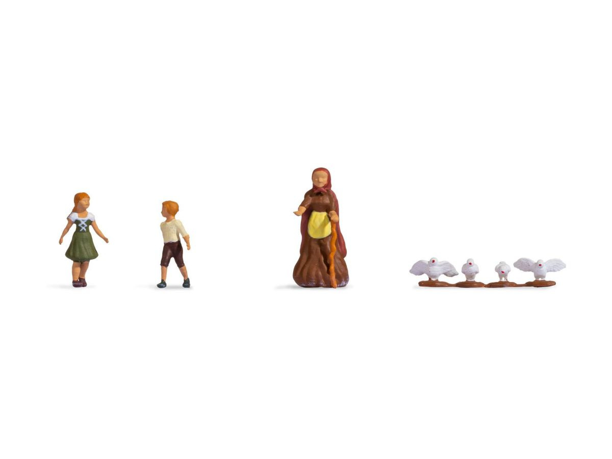 NOCH 15804 H0 Hänsel und Gretel mit Hexe