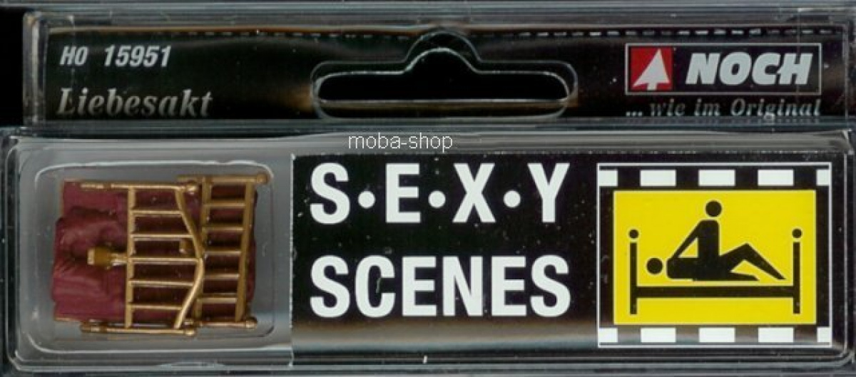 NOCH 15951 H0 »sexy scenes« Liebesakt Bett