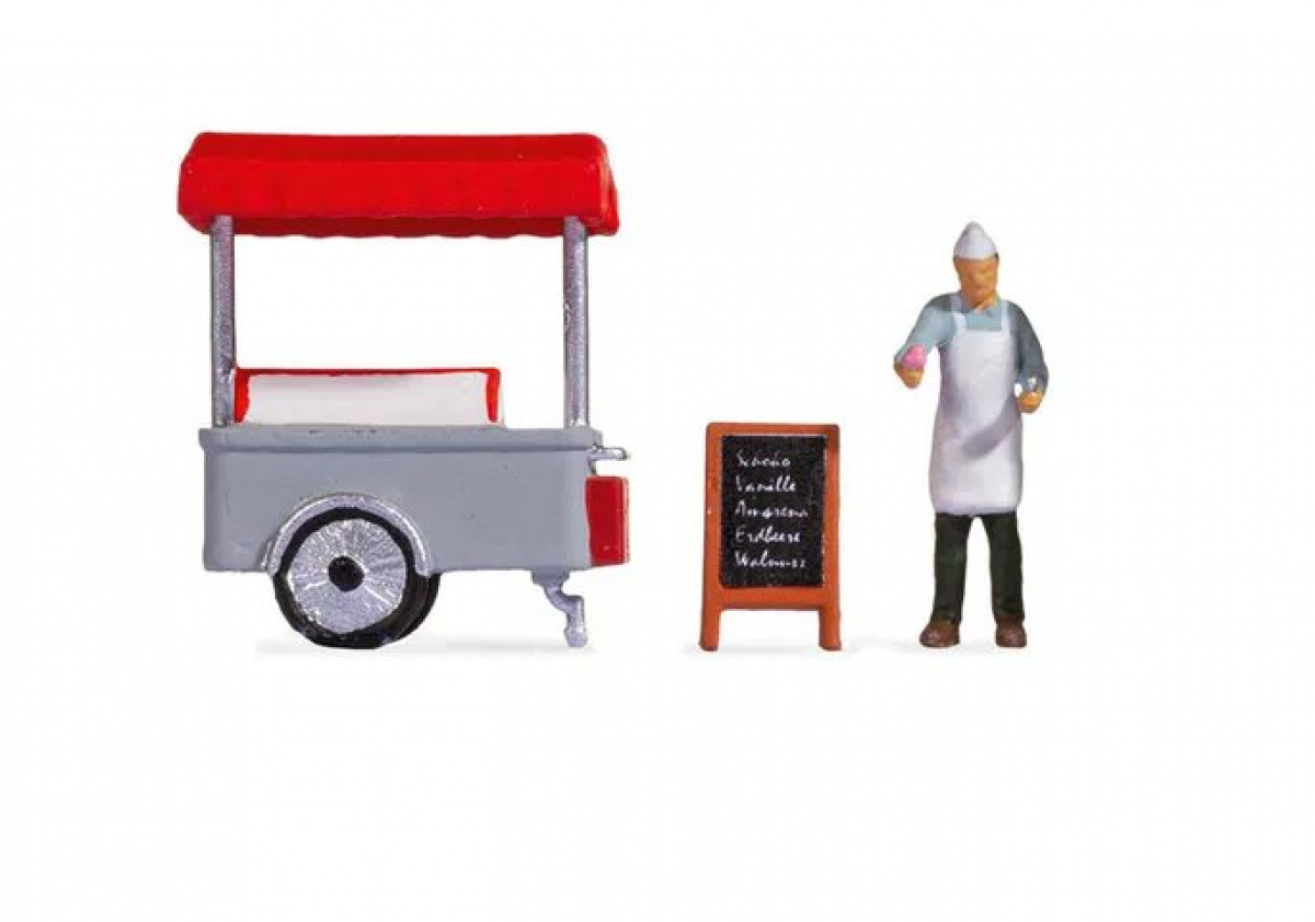 NOCH 16504 H0 Tiny-Scenes »Eiswagen«