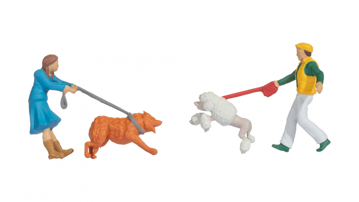 NOCH 16602 H0 Funny-Scenes »Hundebegegnung«