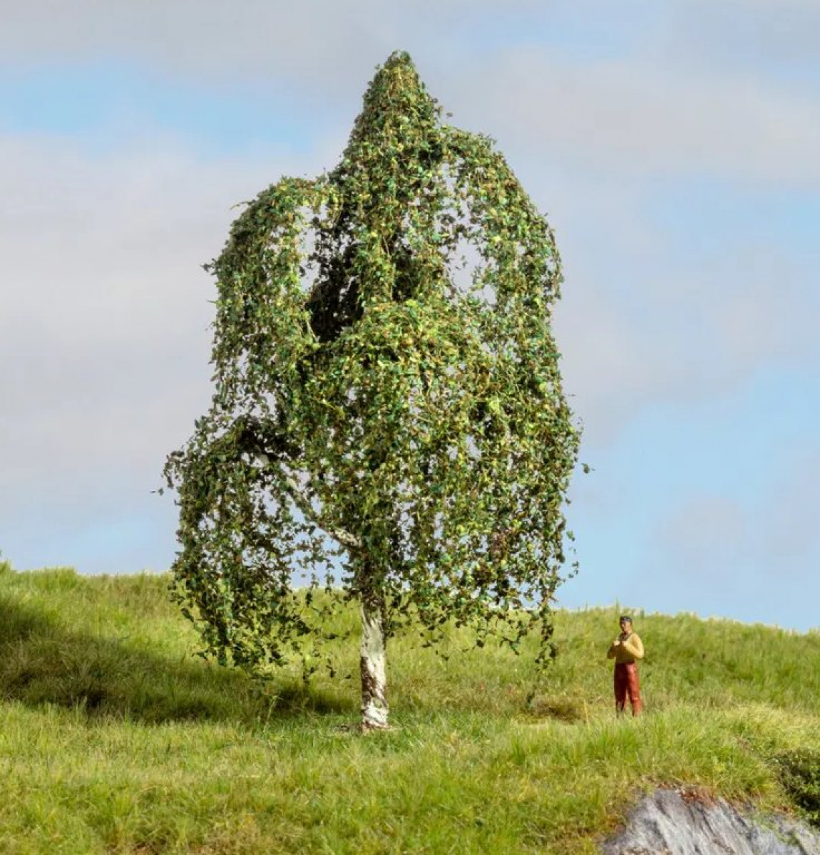 NOCH 20121 Hängebirke, 12cm hoch