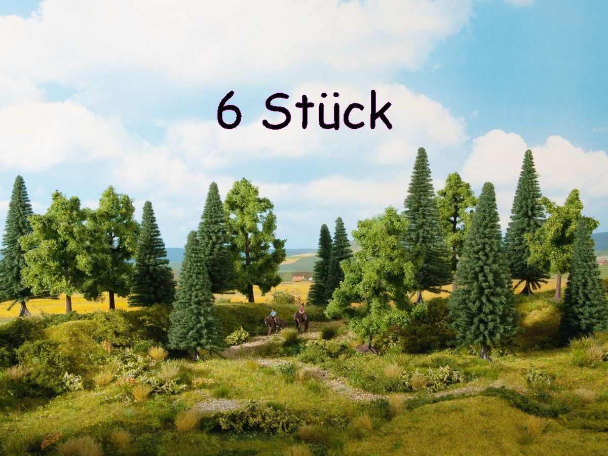 NOCH 24622 Mischwald, 6 Stück