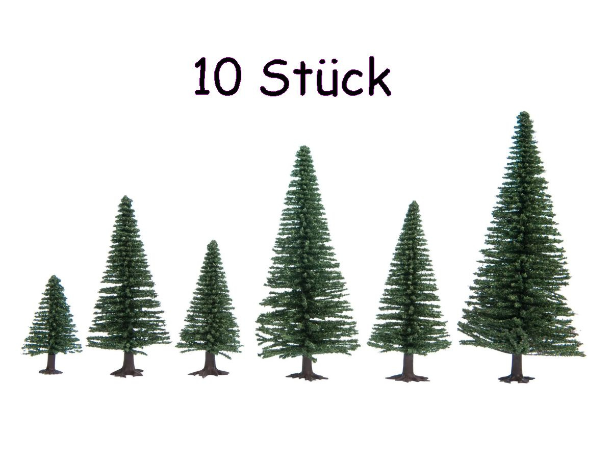 NOCH 26822 Modelltannen, 10 Stück, extra hoch