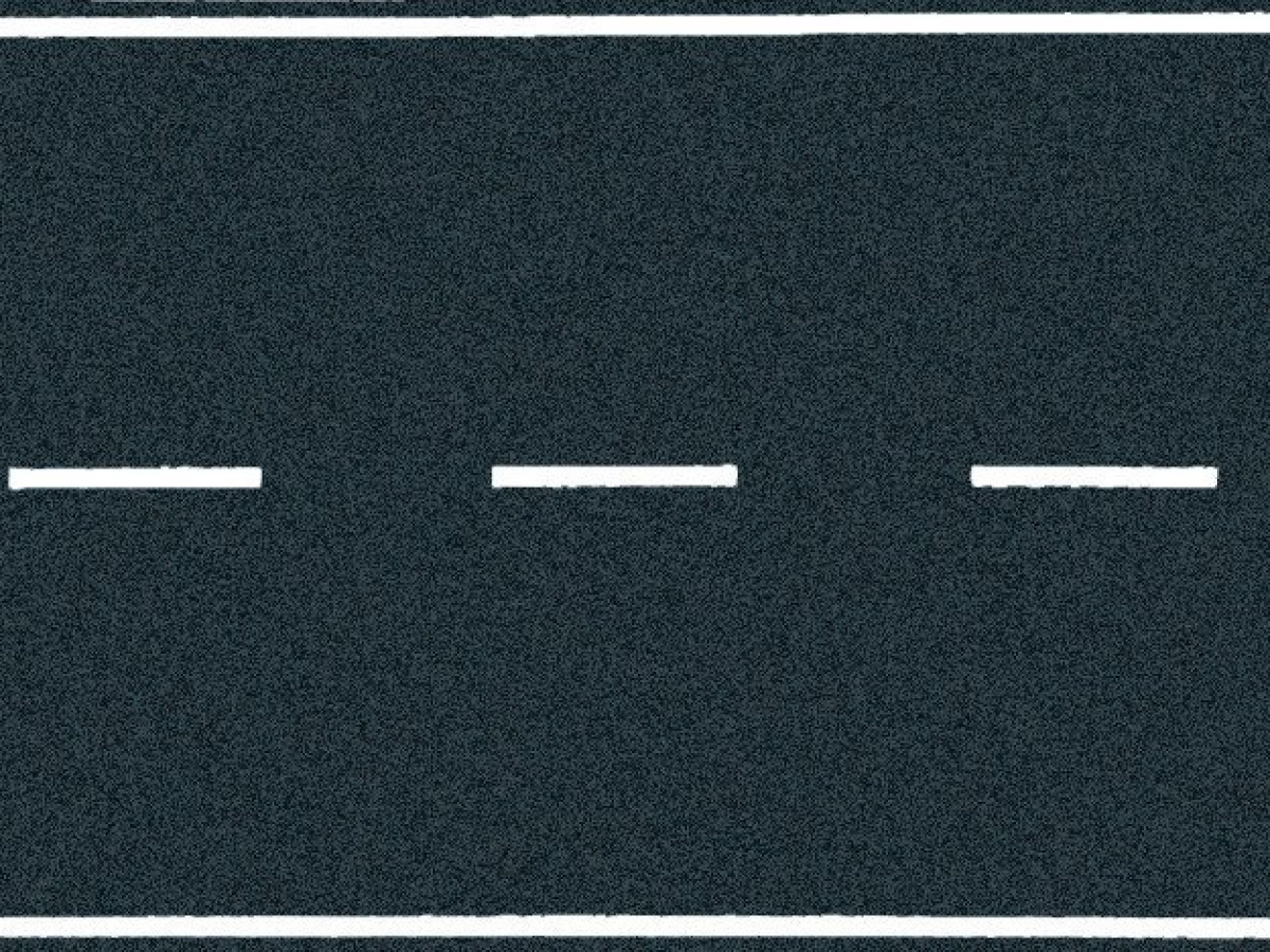 NOCH 34200 N Straßenfolie Bundesstraße, Asphalt