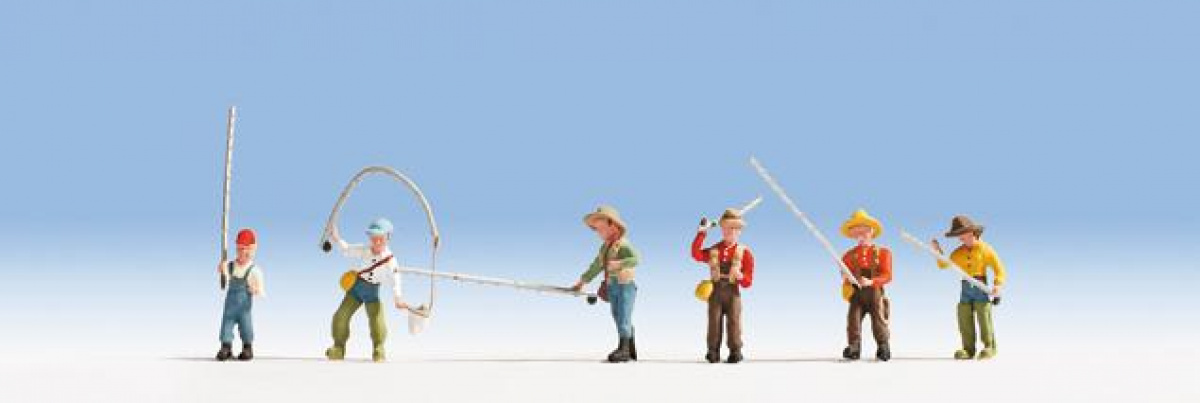 NOCH 36894 N Angler, 6 Figuren