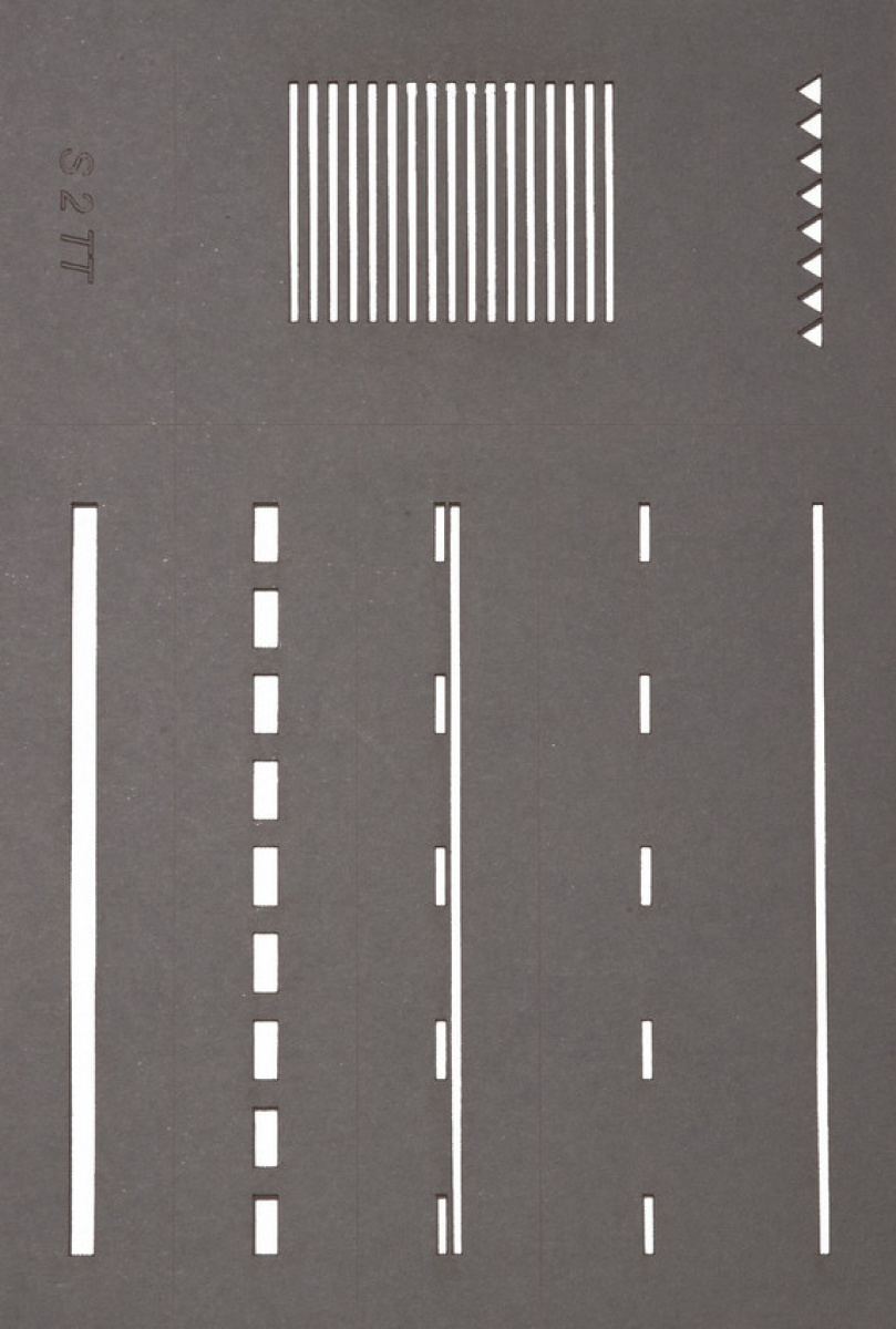 NOCH 48600 TT Straßenmarkierungs-Schablonen