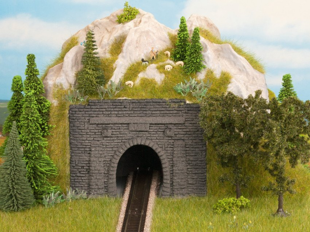 NOCH 48790 TT Vorsatz-Portal 1-gleisig