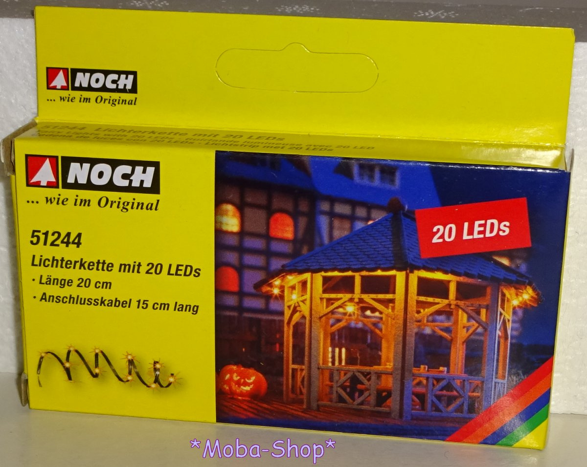 NOCH 51244 Lichterkette mit 20 LEDs