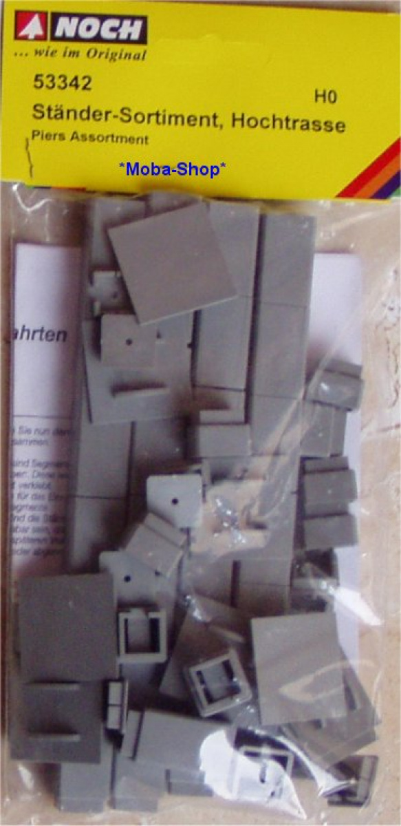 NOCH 53342 H0 Ständer-Sortiment, Hochstrasse