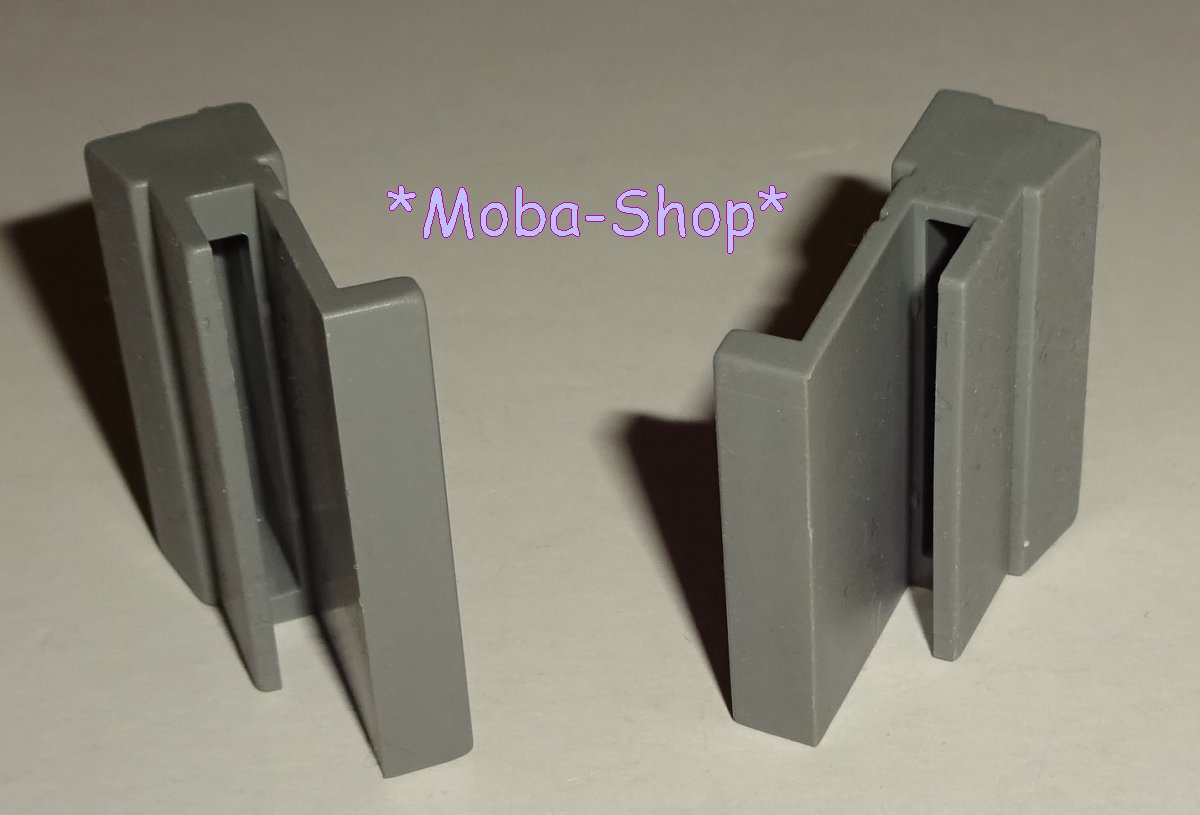 NOCH 53522 H0 Brückenkappen, gebogen 3cm, 2*10 Stück