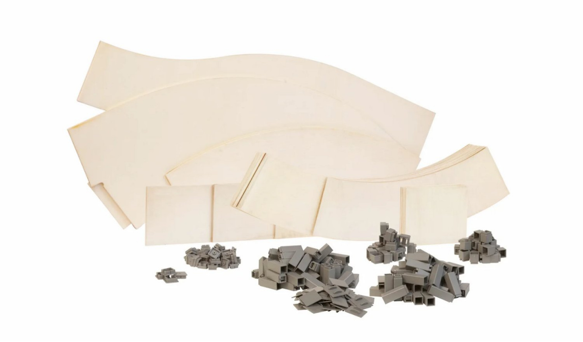 NOCH 53615 H0 Easy-Track Trassenbausatz »Theisensee«