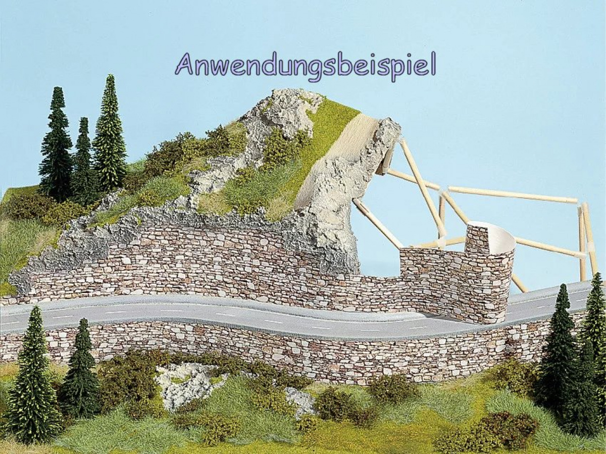 NOCH 57530 H0/TT Mauerplatte »Basalt«