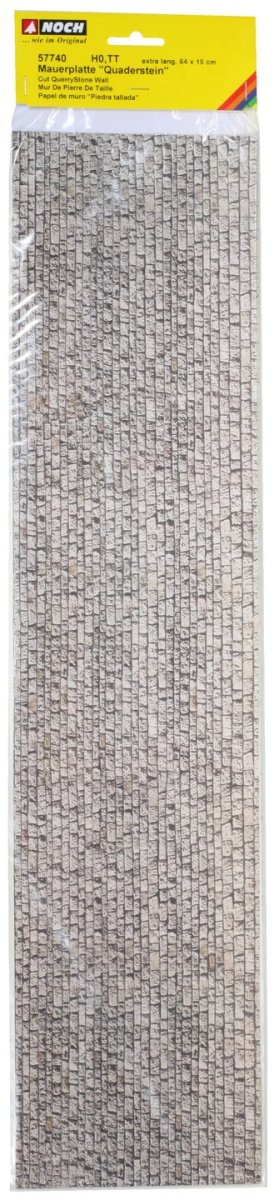 NOCH 57740 H0/TT Mauerplatte XL »Quaderstein«