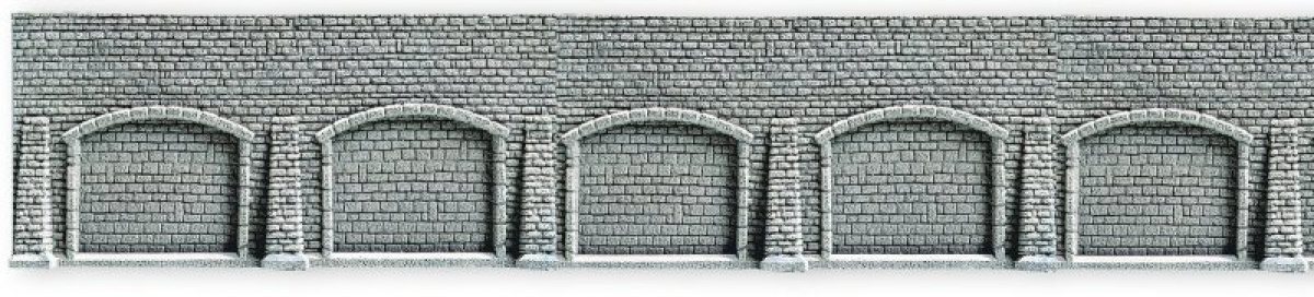 NOCH 58125 H0 »Steinmauer« Arkadenmauer, extra lang