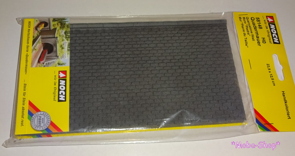 NOCH 58148 H0 »Quadermauer«, Mauer
