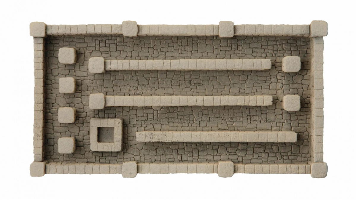 NOCH 58282 H0 Mauern aus Sandstein, 104cm