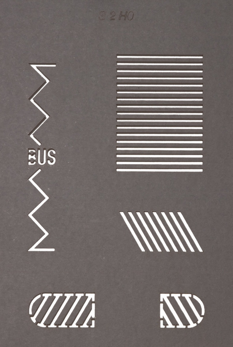 NOCH 60745 H0 Straßenmarkierungs-Schablonen