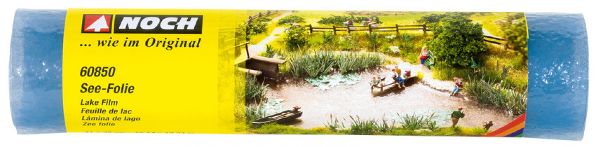 NOCH 60850 See-Folie blau, kleine Rolle