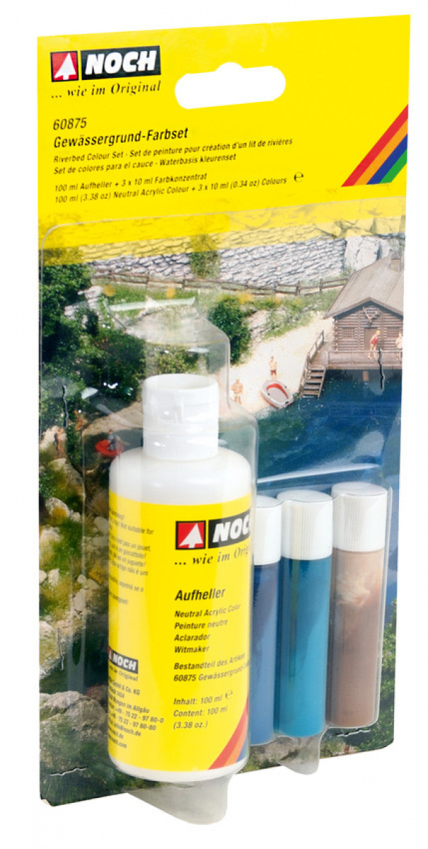 NOCH 60875 Gewässergrund-Farbset