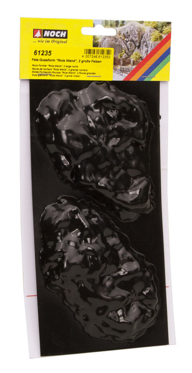 NOCH 61235 Fels-Gussform »Rote Wand«