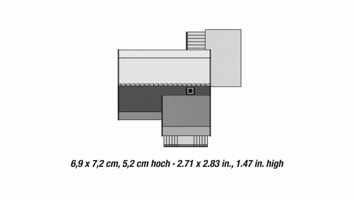 NOCH 63606 N LC »Siedlungshaus mit Garage«
