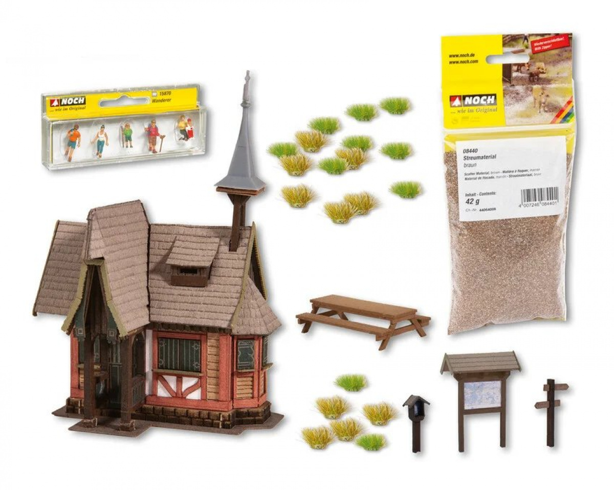 NOCH 65617 H0 Themen-Set Wanderausflug zum Hexenhaus