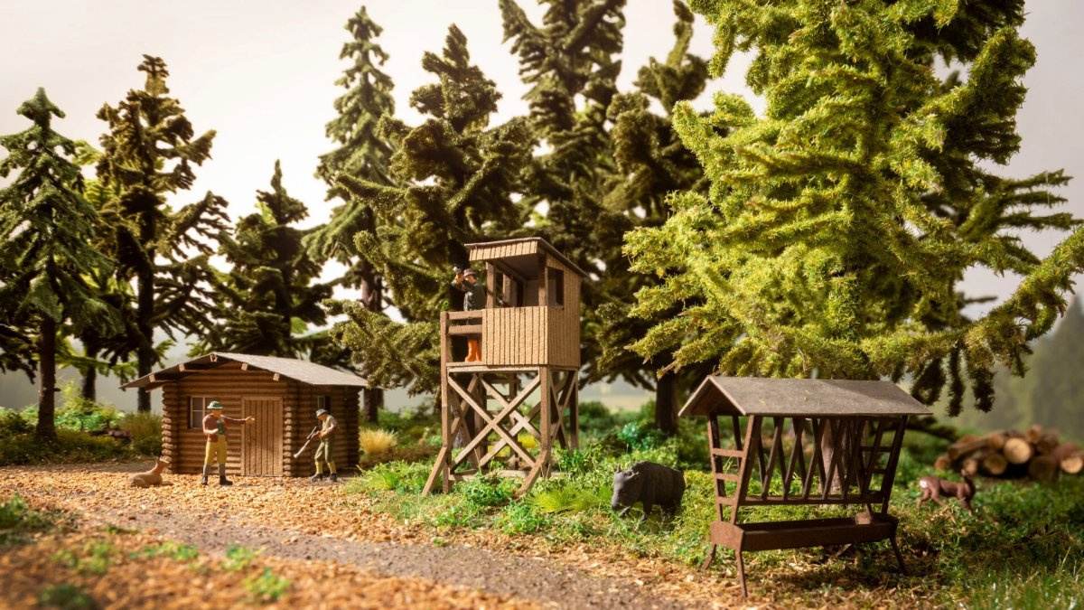 NOCH 66806 H0 LC Deko-Set »Im Wald«