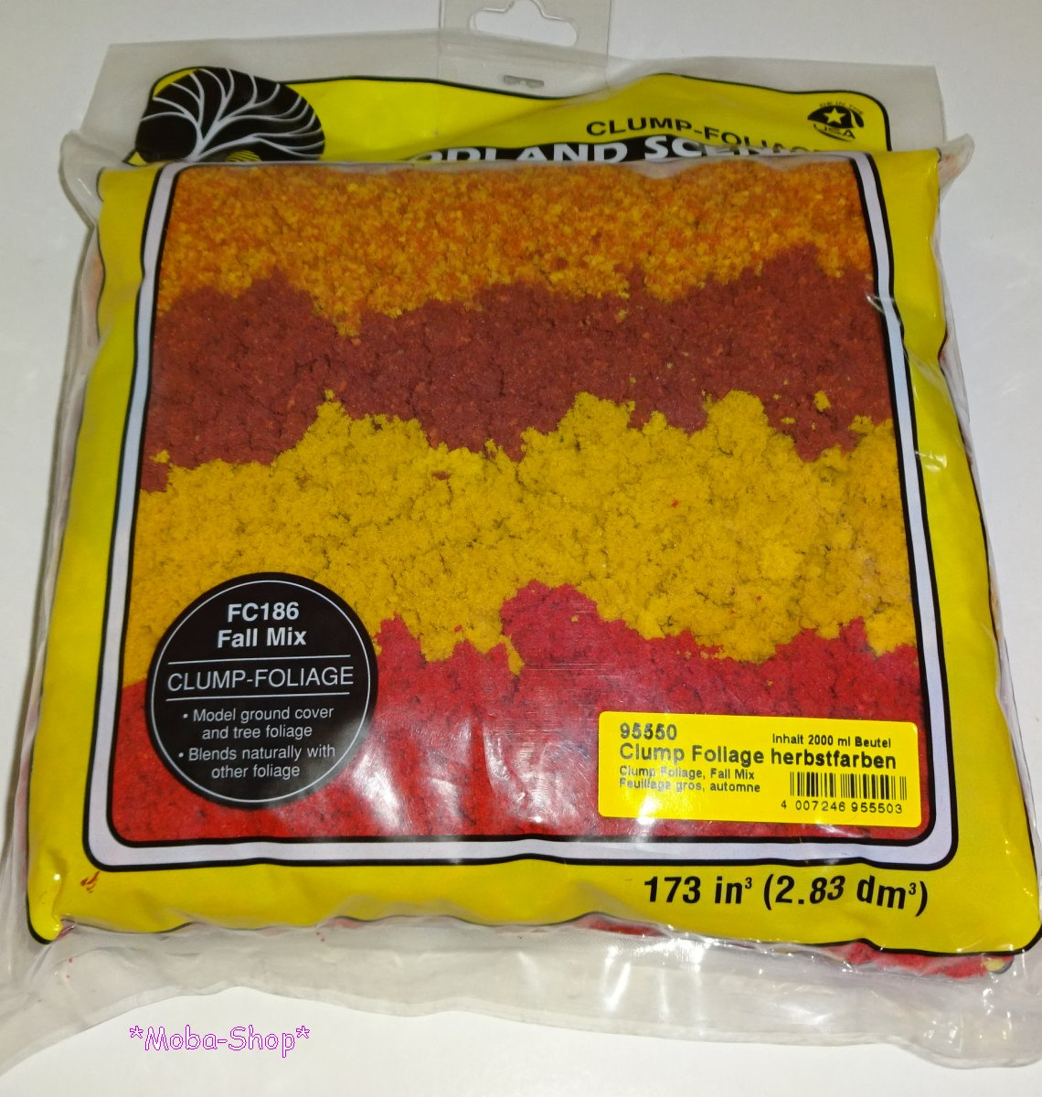 NOCH 95550 (Woodland FC186) Clump Foliage, herbstfarben