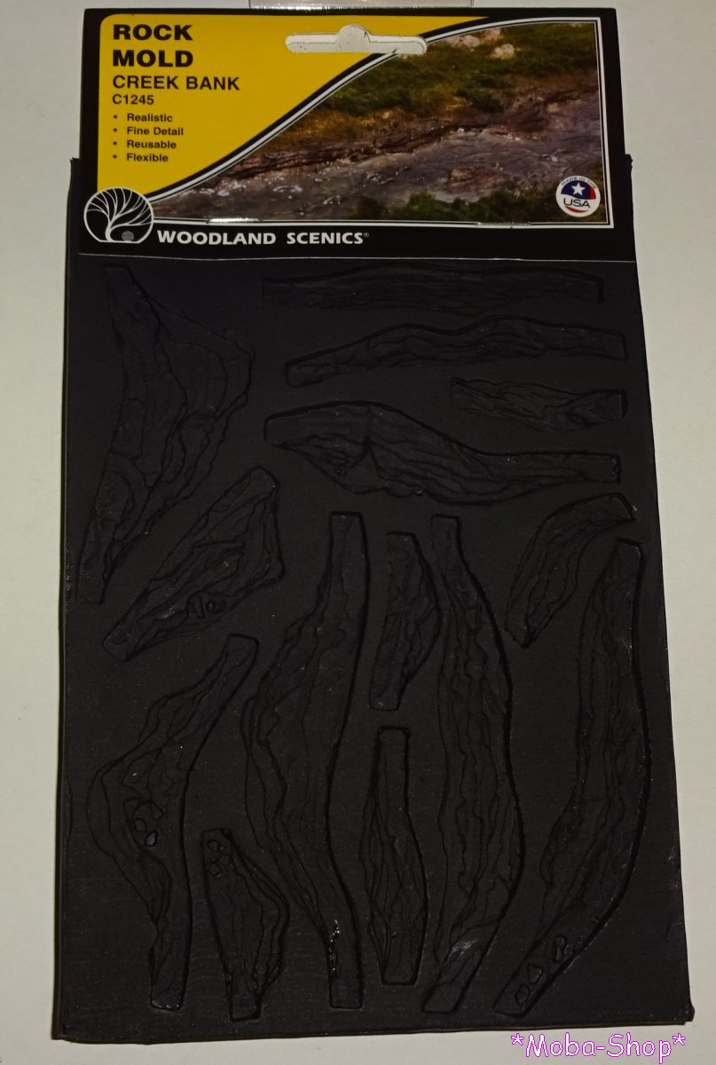 NOCH 95920 (Woodland C1245) Rock Mold, Flussbettsteine