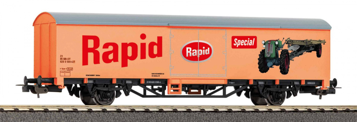PIKO 27707 Gedeckter Güterwagen »Rapid«, SBB