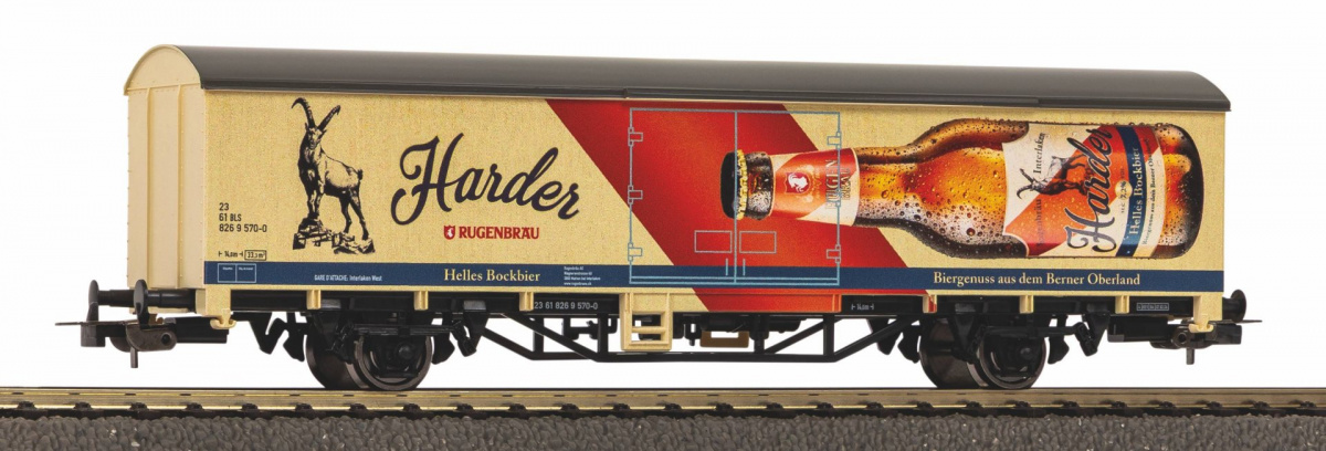 PIKO 27727 Gedeckter Güterwagen »Rugenbräu«, BLS, Ep. VI