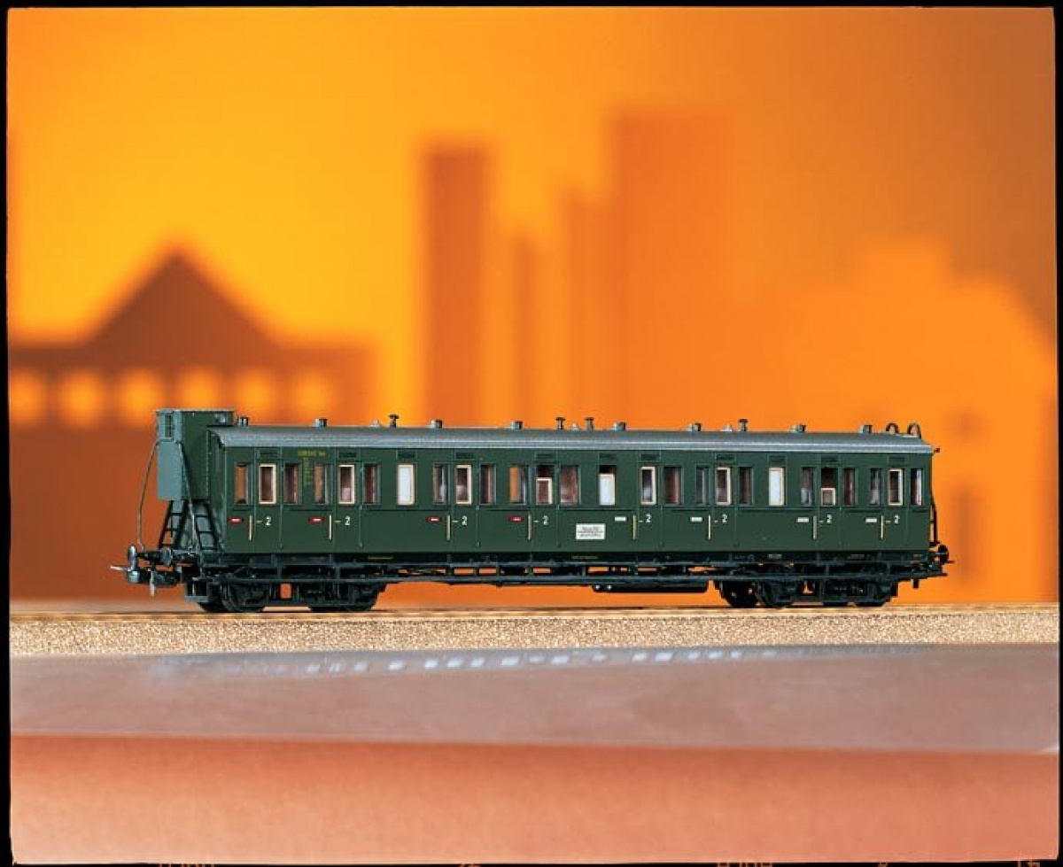 PIKO 53210 H0 Abteilwagen B4, DB, mit Bh.